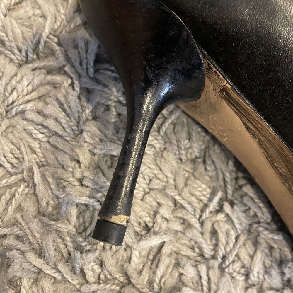 GUCCI Interlocking G Logo Leather Tall Boots Size 9.5 B - Picture 16 of 16